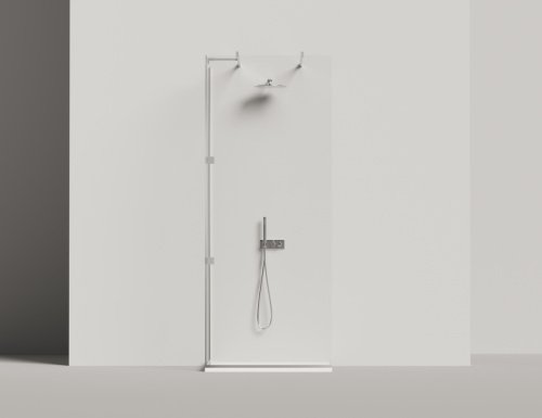 Душевой поддон из искусственного камня Salini OASI 120321M 90х90 белый - фото 5